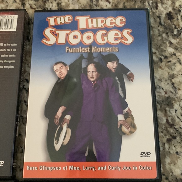 The Three Stooges 4 pack DVD set. See photos for details. Bundle with other - Picture 8 of 13